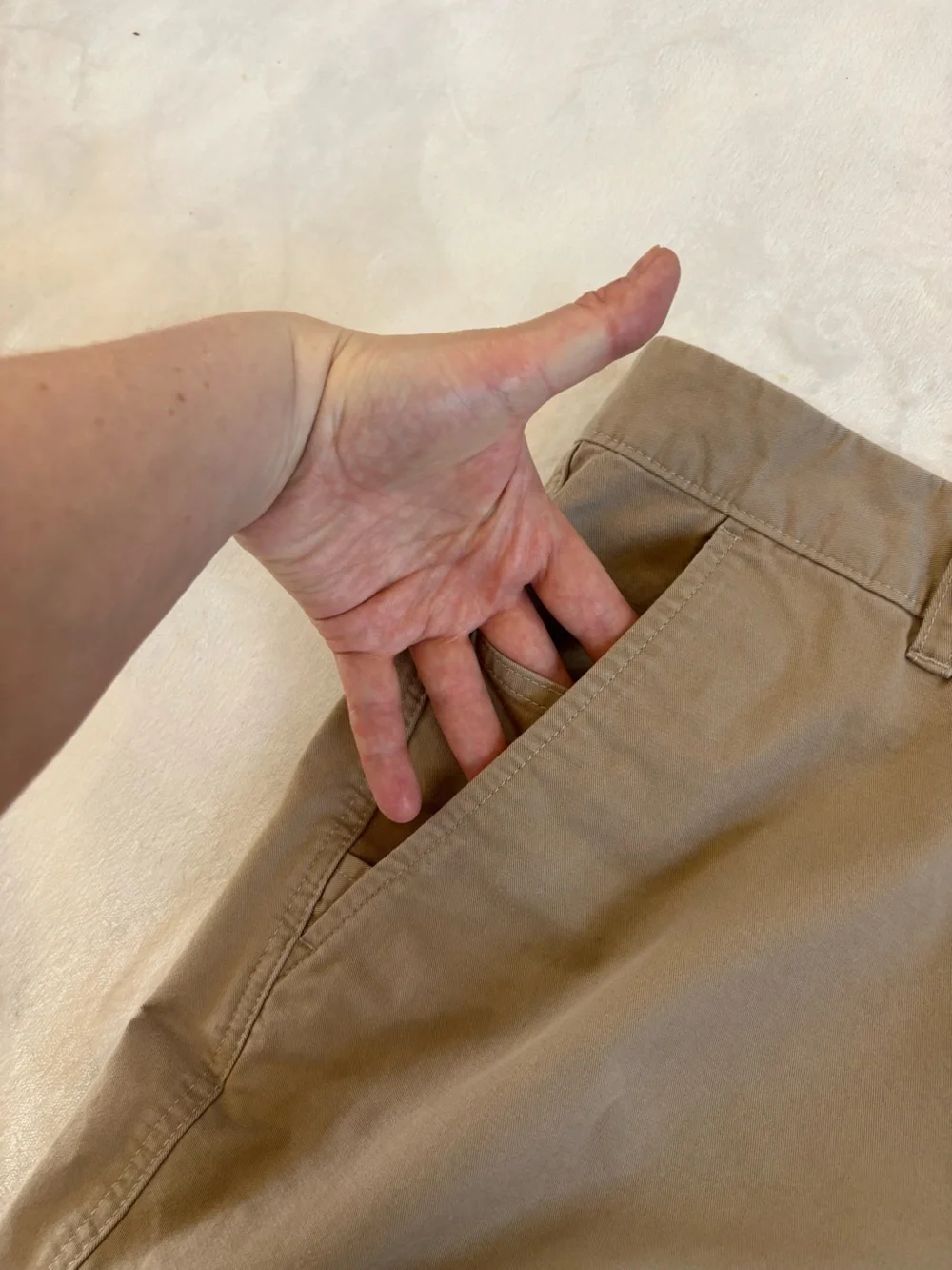 The North Face Men's Khaki Stretch Chinos - Size 36 Short